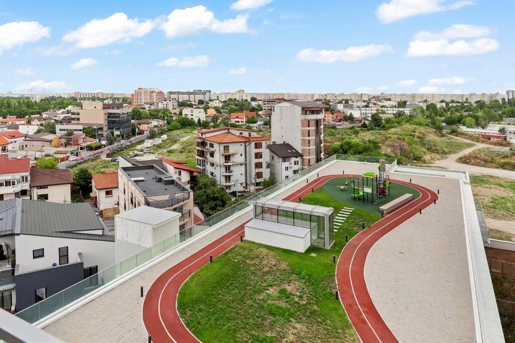 Floreasca Apartament On Business Centre Бухарест Экстерьер фото